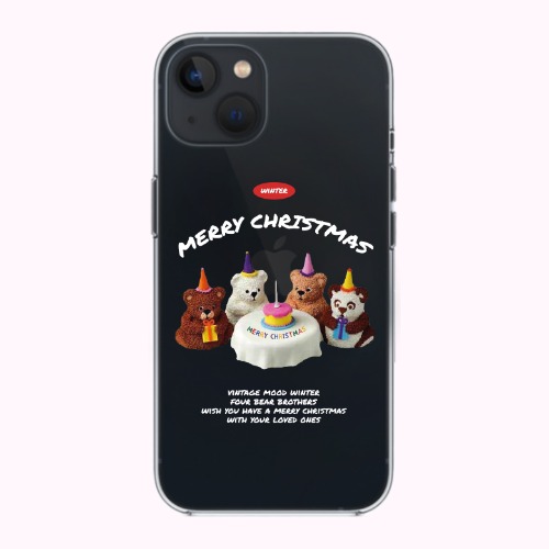 [액정필름증정] MADE BLING_ We Wish You A Merry Christmas 아이폰 갤럭시 케이스,블링블링케이스